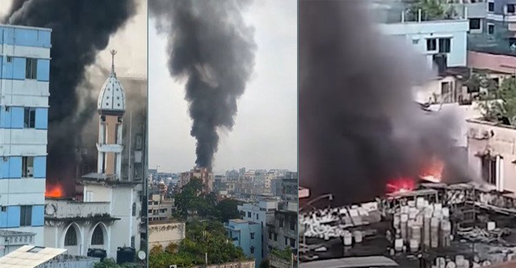 শেওড়াপাড়ার বহুতল আবাসিক ভবনের আগুন নিয়ন্ত্রণে
